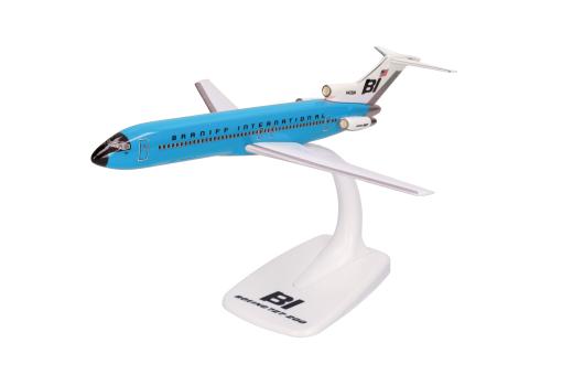 Herpa Snap Wings 1:200 Boeing 727-200 Braniff new dark blue 613286 