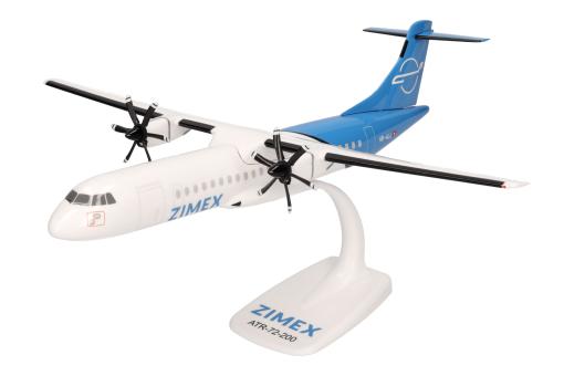 Herpa Snap Wings 1:100 ATR 72-200F Zimex Aviation 614177 