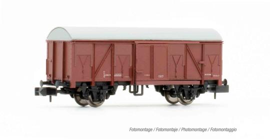 Arnold RENFE, 2-achs. Gedeckter Güterwagen, “Ejercito de Tierra”, ep. V HN6425 