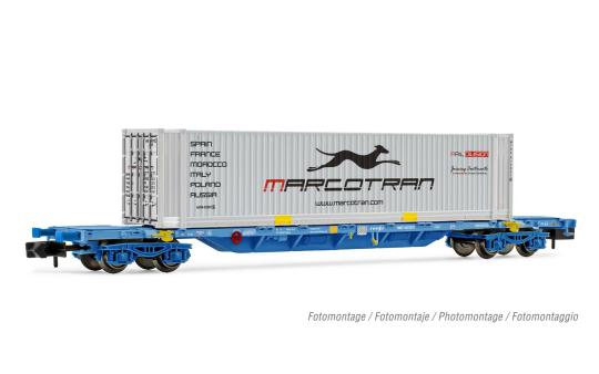 Arnold 4-achs. 60`Containerwagen MMC, 2 x 20 Cont.RENFE, Ep. 