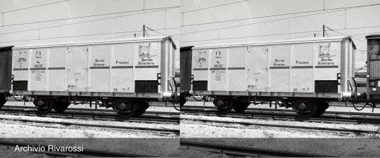 Rivarossi 2-tlg Set 2-achs. Kühlwagen Ifms,FS  Ep. IIIb HR6562 