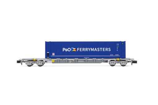 Arnold 4achs. 60`Containerwg. , bel. 45\'Cont.P&O Ferrymaster SNCF Ep. V 