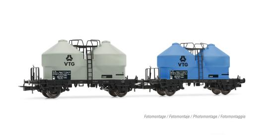Rivarossi Miet, 2tlg. Silowagenset Ucs VTG,DT.Reichsbahn Ep. IV HR6592 