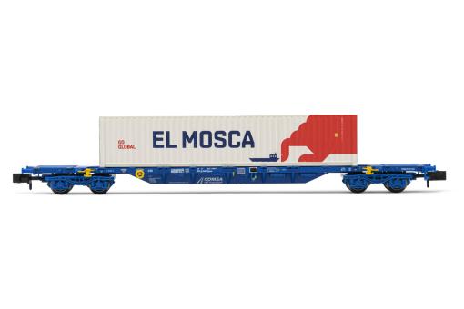 Arnold 4achs. 60`Containerwg. , bel. 45' Cont El Mosca Comsa 