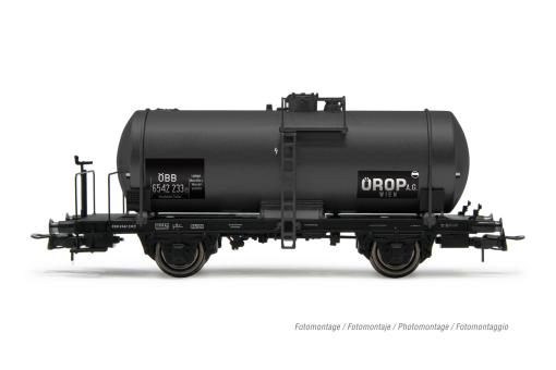 Rivarossi Kesselwagen dunkelgrau ÖROP, ÖBB, (ex FS) Ep III HR6609 