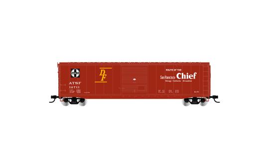 Rivarossi gedeckter Güterwagen San Francisco Chief ATSF Betriebsnr. 12712 HR6661 