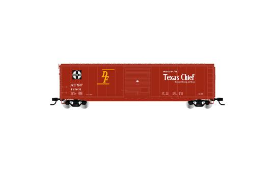 Rivarossi gedeckter Güterwagen Texas Chief ATSF Betriebsnr. 12821 HR6662B 
