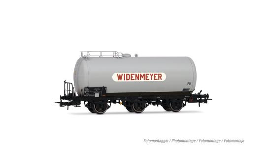 Rivarossi 3-achs. Kesselwagen WIDENMEYER, grau, Ep. IV SNCF 