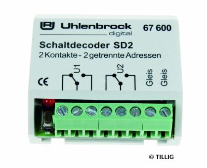 Tillig Schaltdecoder SD 2 66836 