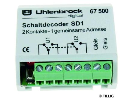 Tillig Schaltdecoder SD 1 66837 