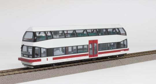 KRES 1:87 Doppelstock-Schienenbus, 670 002-5, KSR Epoche VI, 