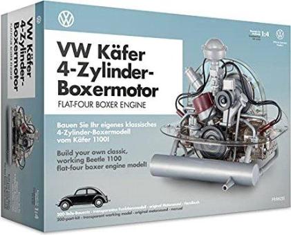 Franzis Verlag 1:4 VW Beetle / Käfer (Brezelkäfer 4-Zylinder-Motor 1946) 