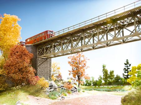 Noch Stahlbrücke für Schmalspurbahnen 