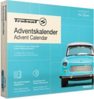 Franzis Verlag 1:43 Adventskalender Trabant 601 - blue 