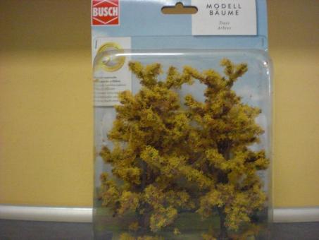 Busch 2 Laubbäume 150 mm, hebstgelb 