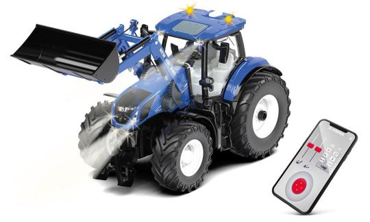 Siku New Holland T7.315 mit Frontlader und App-Steuerung 6797 