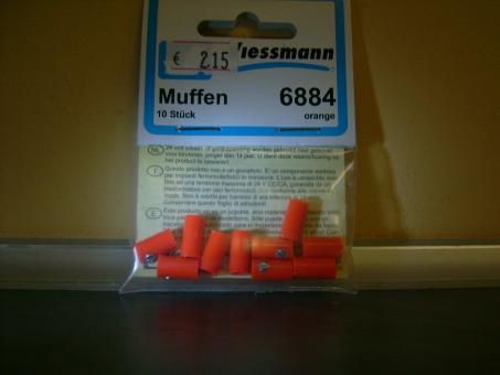 Viessmann Muffen, orange 