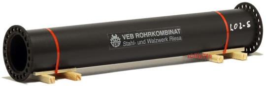 Ladegüter Loewe Flanschrohr "VEB Rohrkombinat Riesa" (130 mm 