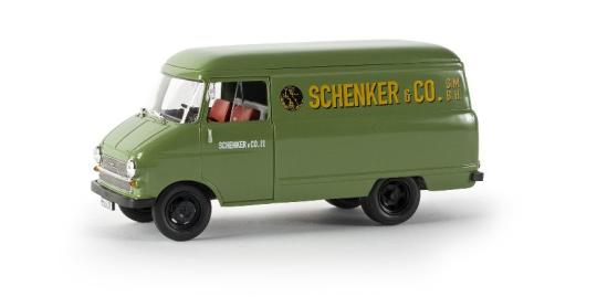 Brekina 1:43 Opel Blitz Kasten A Schenker 