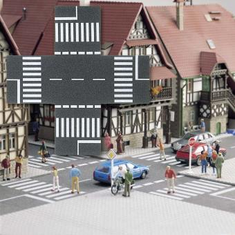 Busch Straßenkreuzung 