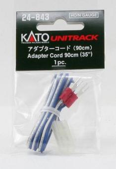 Kato Adapterkabel blau-weiß f.Über- gang v. Trafo auf Kato S 