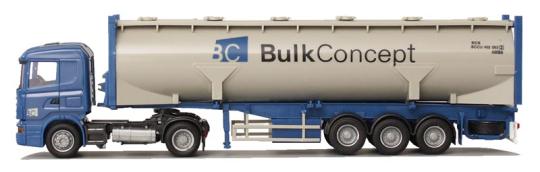 AWM LKW Scania 4 R Silo-Cont-SZ BC Bulk Concept 