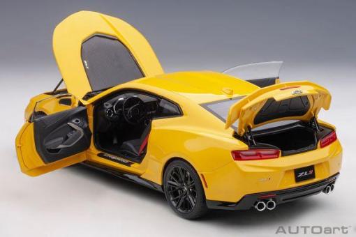 AUTOart PKW 1:18 Chevrolet CAMARO ZL1 2017 yellow - Full Openings 