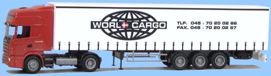 AWM LKW Scania 4 Topl./Aerop. Ga-KSZ World Cargo 