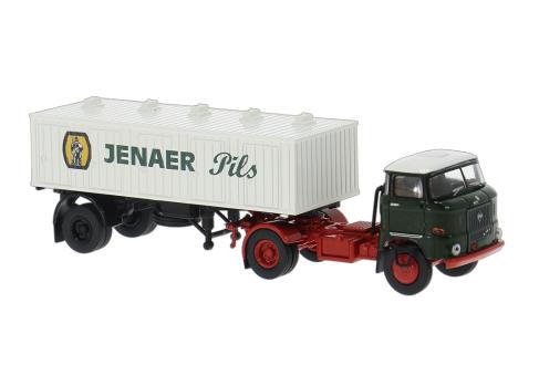 Brekina LKW IFA W50 Bier-Sattelzug Jenaer 