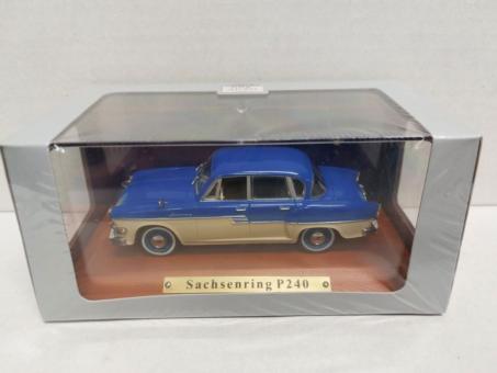 Atlas 1:43 Sachsenring P240 blau-beige 