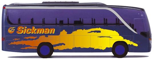 AWM Reisebus Setra S 411 HD Sickman 