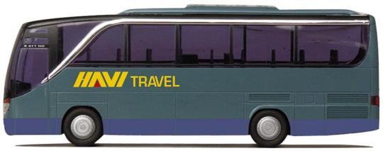 AWM Reisebus Setra S 411 HD Havi Travel 71717 