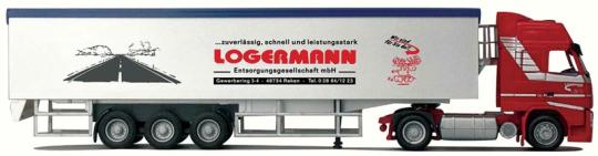 AWM LKW Volvo NEU Glob XL/Aerop Schubboden-SZ Logermann 