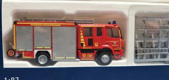 Rietze MB Atego E6 Schlingmann Varus HLF Feuerwehr Dänischen 
