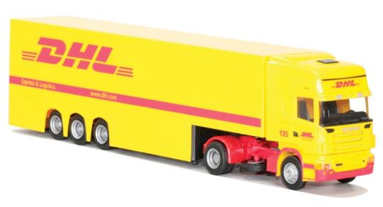 AWM LKW Scania R Topl./Aerop. Doppelstock-KSZ DHL 