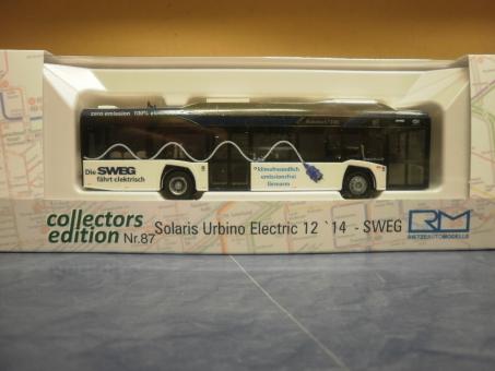 Rietze Stadtbus Solaris Urbino 12´14 electric SWEG 73030 