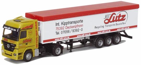 AWM LKW MB Actros MP2 LH Aerop Kippmulden-SZ Lutz 