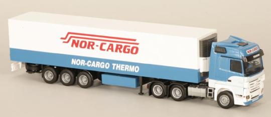 AWM LKW MB Actros MP2 LH/Aerop Kühl-KSZ Nor-Cargo 3achs 