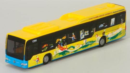 AWM Stadtbus MB Citaro O 530 LE MÜ CVAG Chemnitz Kunstssammlung 73435 