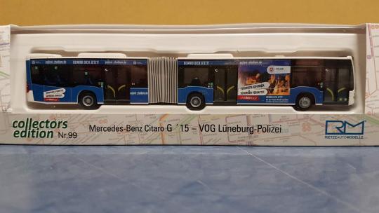 Rietze Gelenkbus MB O 530G´15 VOG Lüneburg - Polizei Nieders 