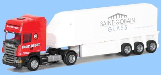 AWM LKW Scania R Topl./Aerop Innenlader-SZ Saint-Gobain 