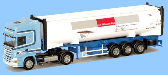 AWM LKW Scania R Topl./Aerop Silo- Cont-SZ Hovetra VanS 