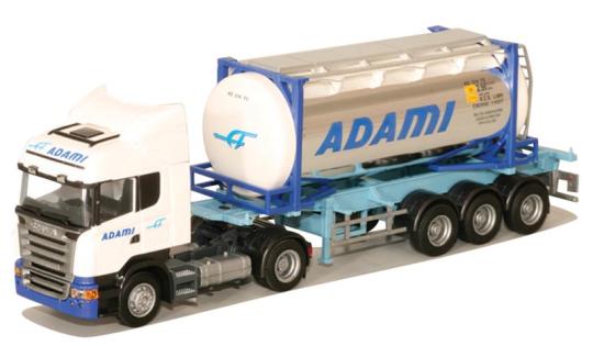 AWM LKW Scania R Highl/Aerop.- Swapbody-SZ \"ADAMI\" 73803 