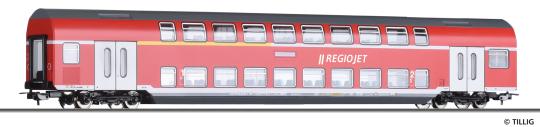 Tillig Doppelstockwagen 1./2. Klasse DABz755  RegioJet, Ep. VI 73817 