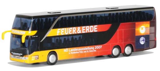 AWM Reisebus Setra S 431 DT Feuer & Erde 73910 