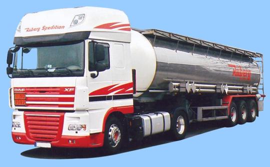 AWM LKW DAF XF 105 SSC Tank-SZ Rüberg 