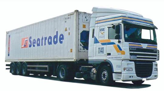 AWM LKW DAF XF 105 SSC Aerop Kühl-Cont-SZ NSE Seatrade 