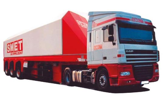 AWM LKW DAF XF 105 SC Aerop Innenlader-SZ SMET 