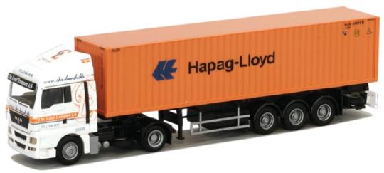 AWM LKW MAN TG-X XLX/Aerop. Cont-SZ Lund/Hapag-Lloyd 74255 