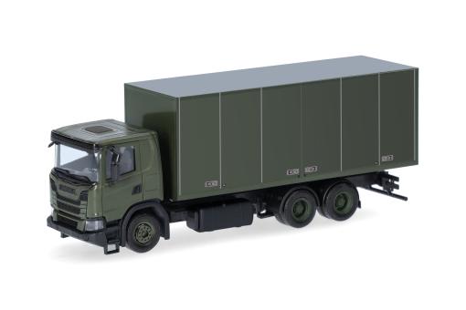 Herpa LKW Scania XT17 Koffer-LKW Armee Schweden 747226 